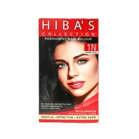 Hibas Natural Hair Color Natural Black 1N 60ml