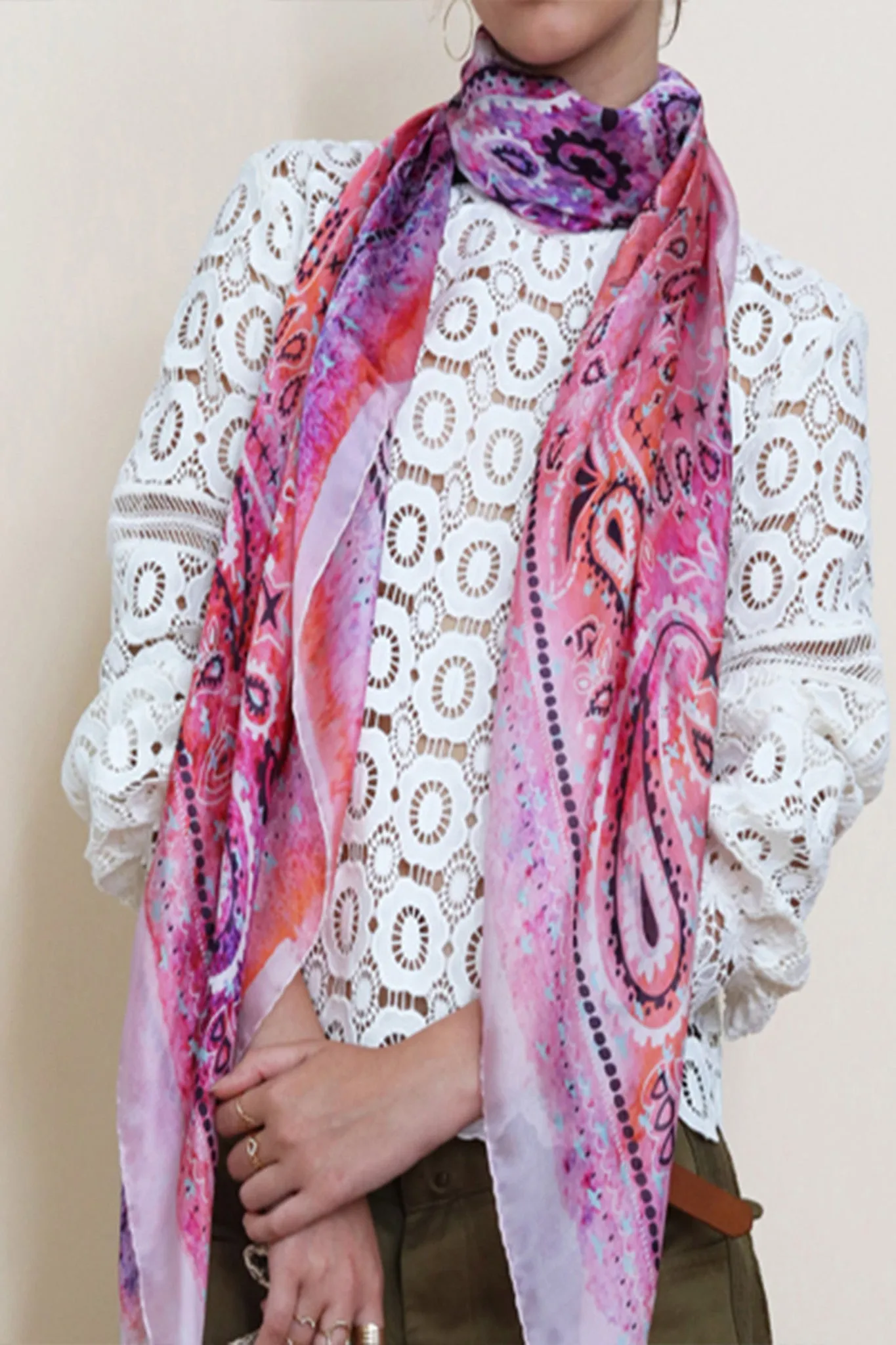 JANE CARR Mistral Square Scarf
