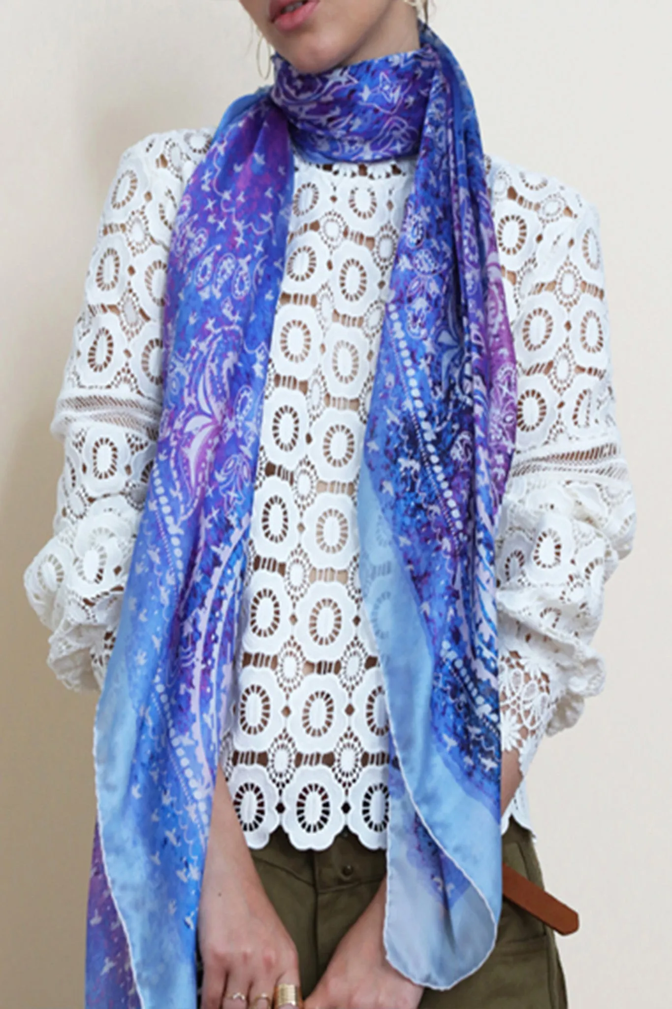 JANE CARR Mistral Square Scarf