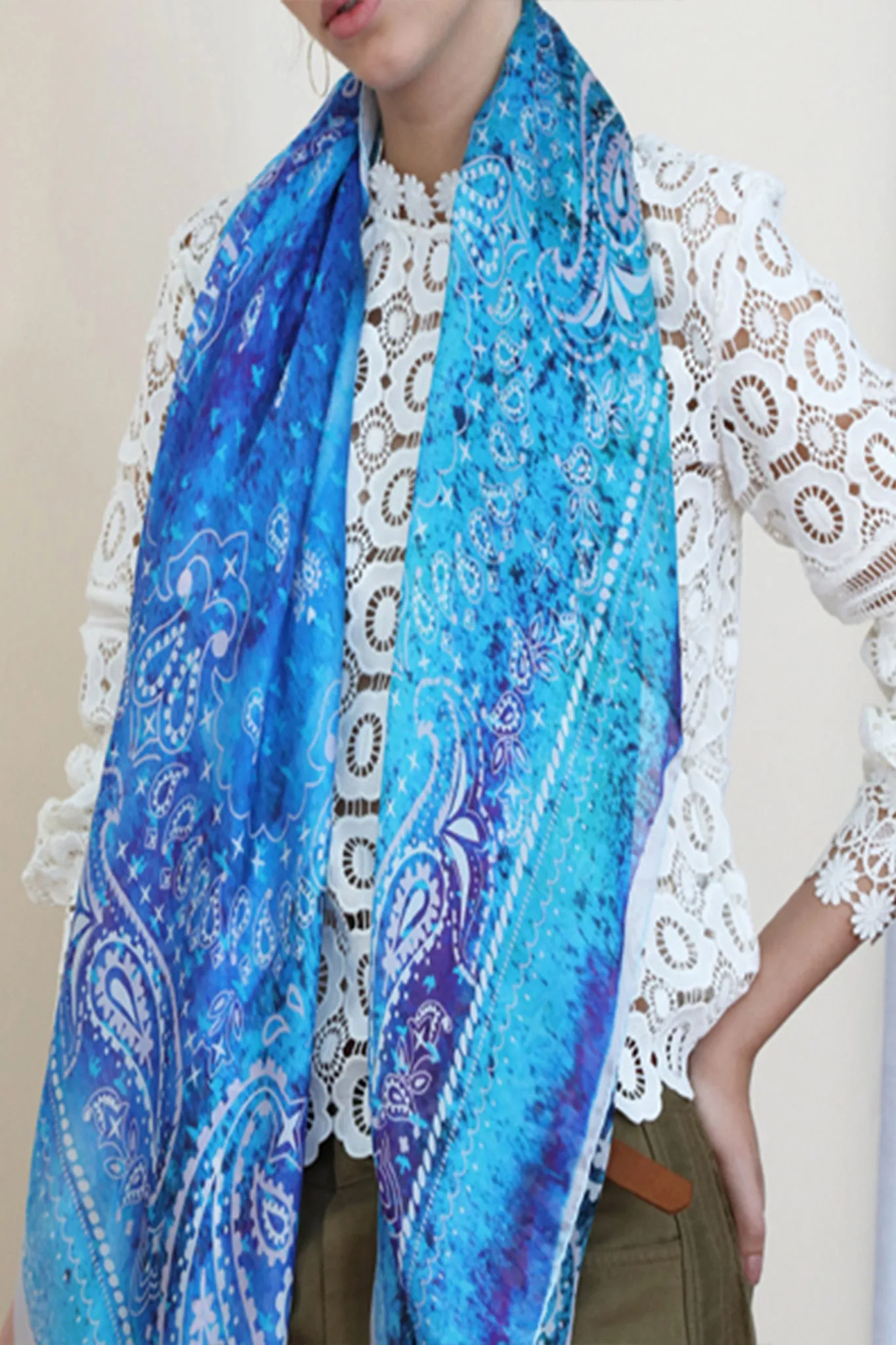 JANE CARR Mistral Square Scarf