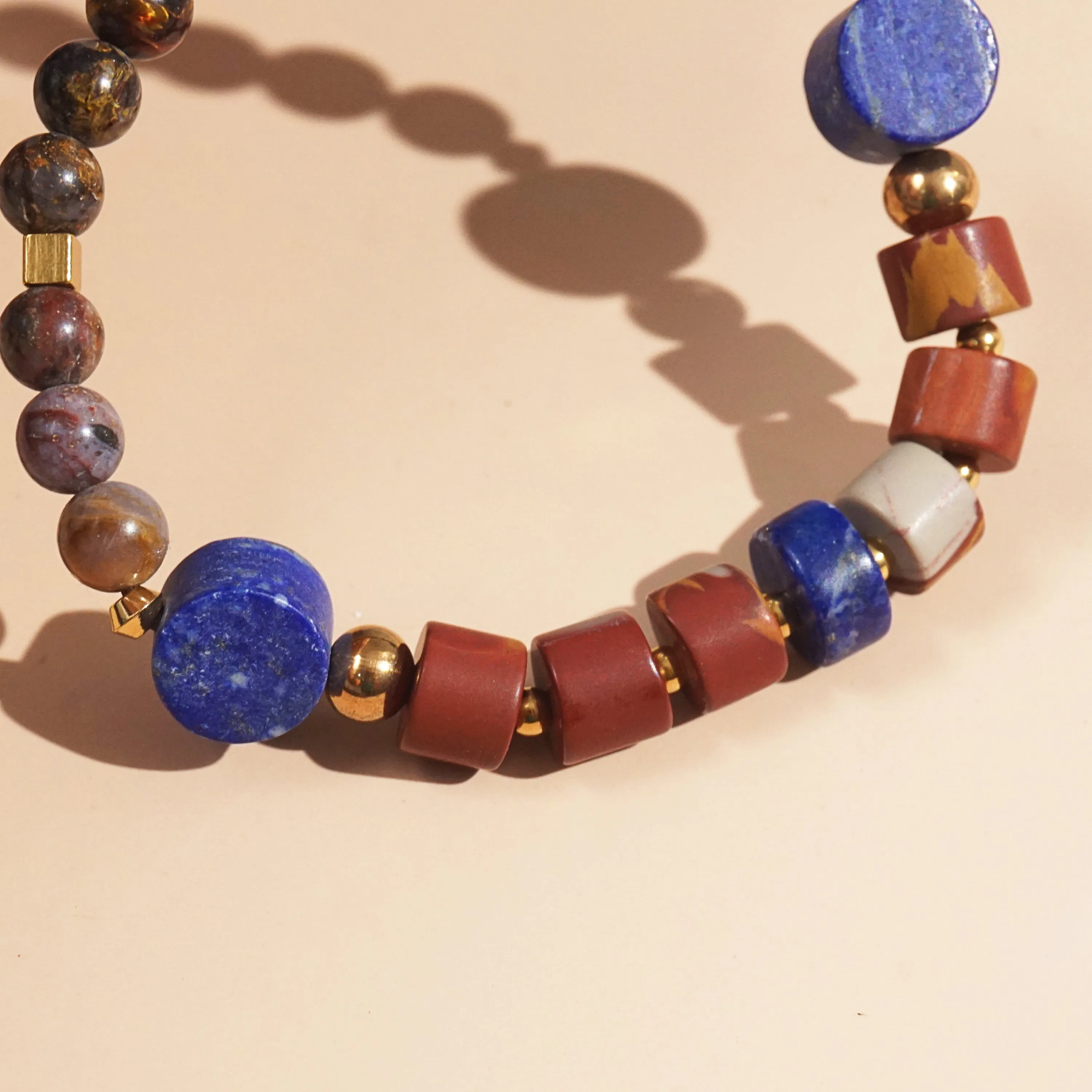 Jasper, Pietersite, and Lapis Lazuli