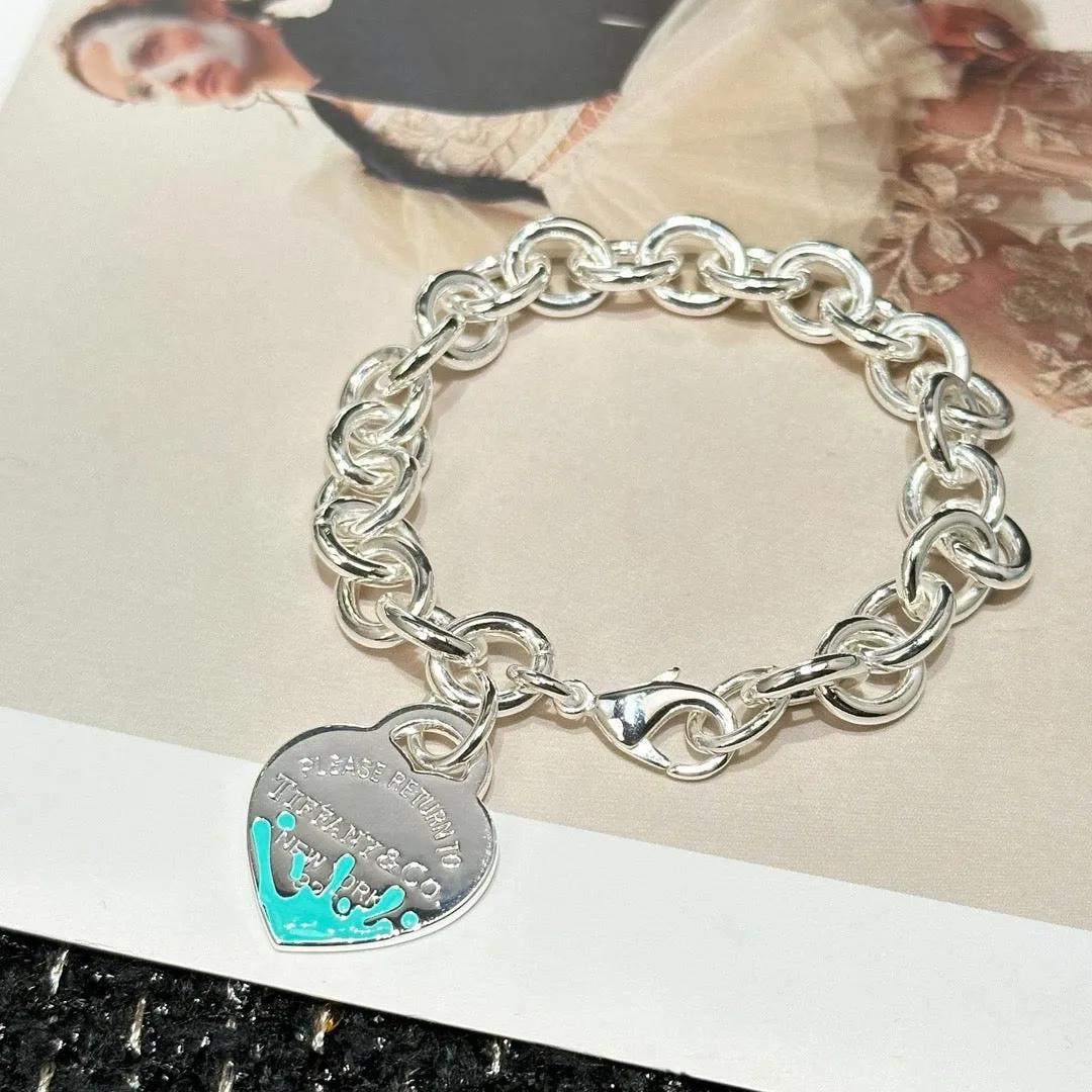 JW822 T Heart Bracelet