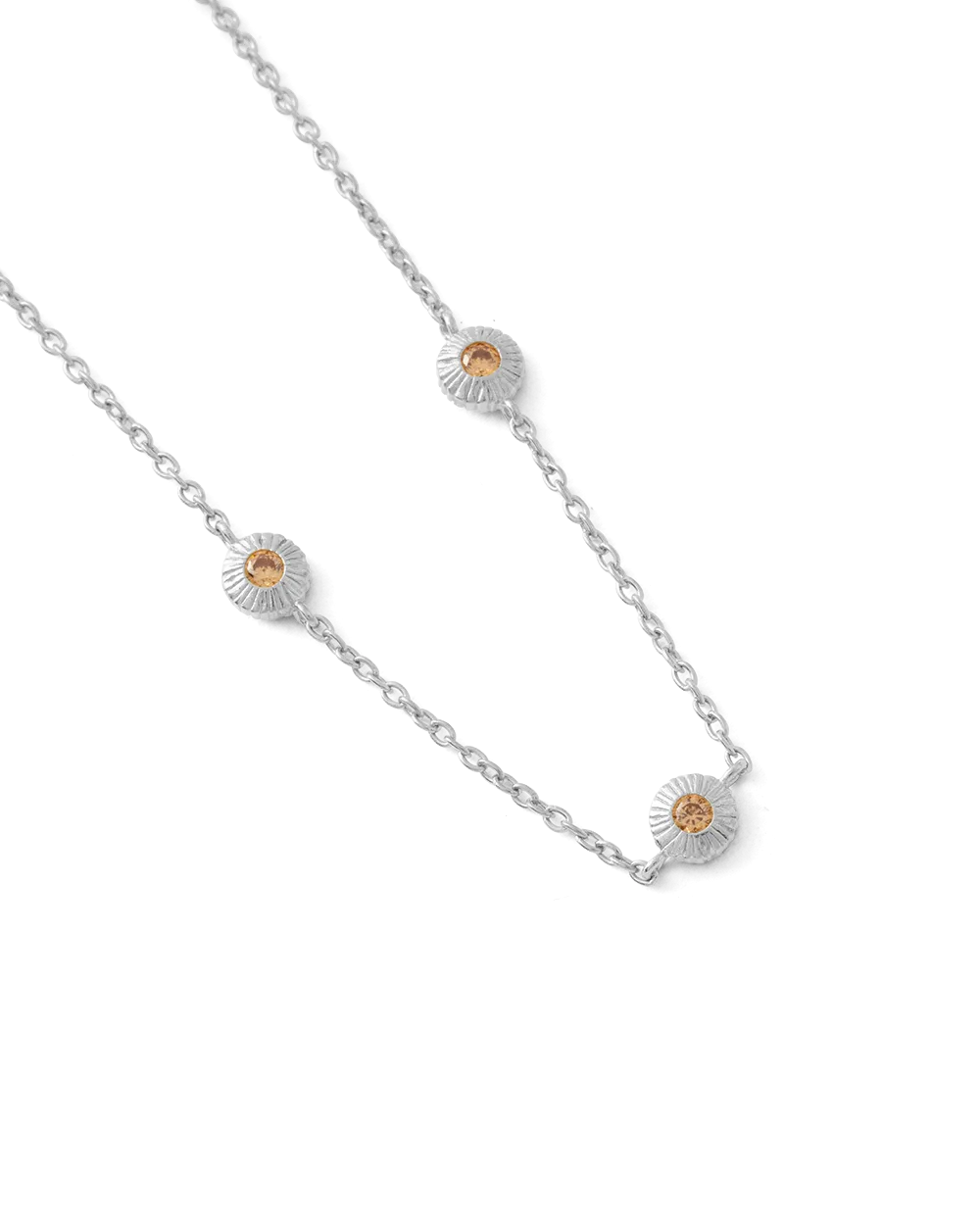 Kirstin Ash Tangerine Bracelet- Silver