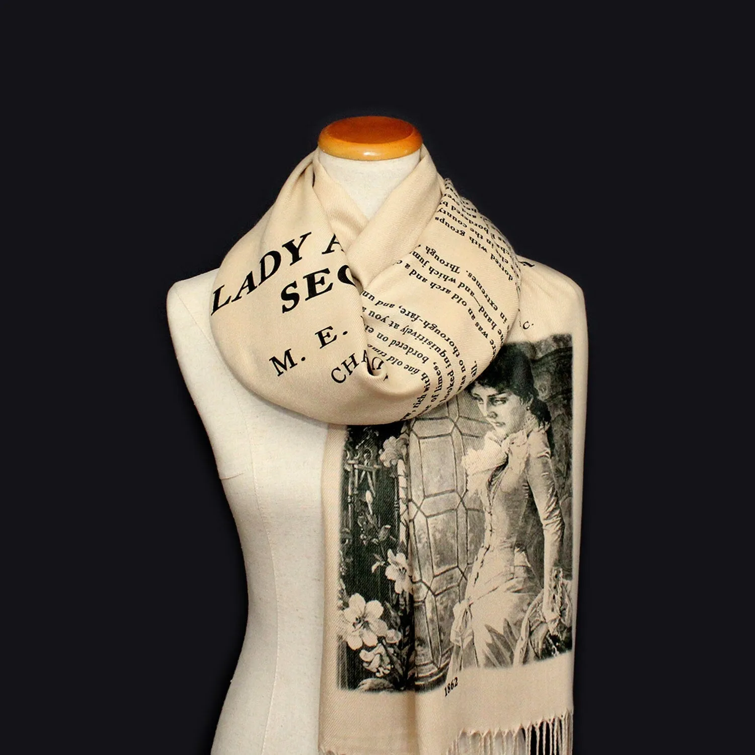 Lady Audley's Secret by Mary Elizabeth Braddon Scarf/Shawl