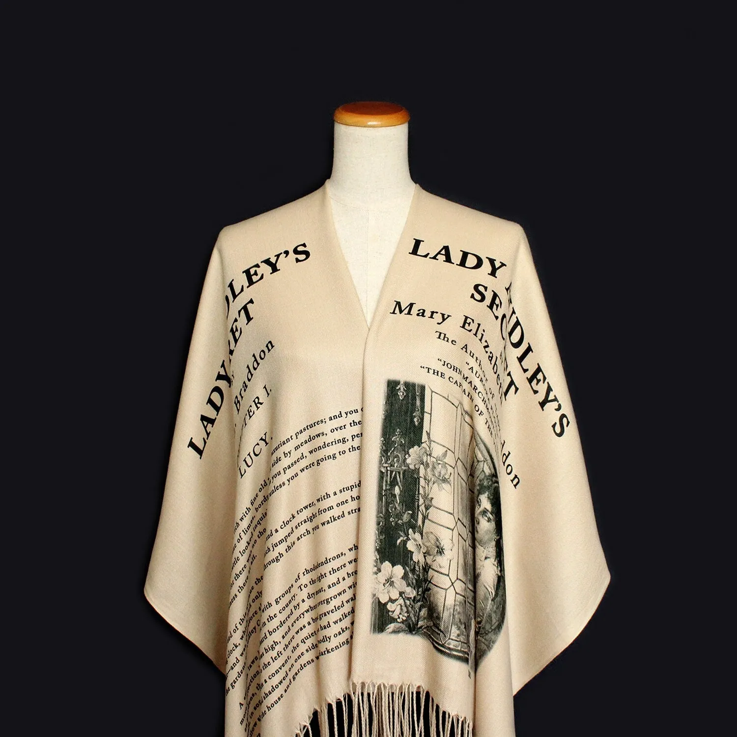 Lady Audley's Secret by Mary Elizabeth Braddon Scarf/Shawl