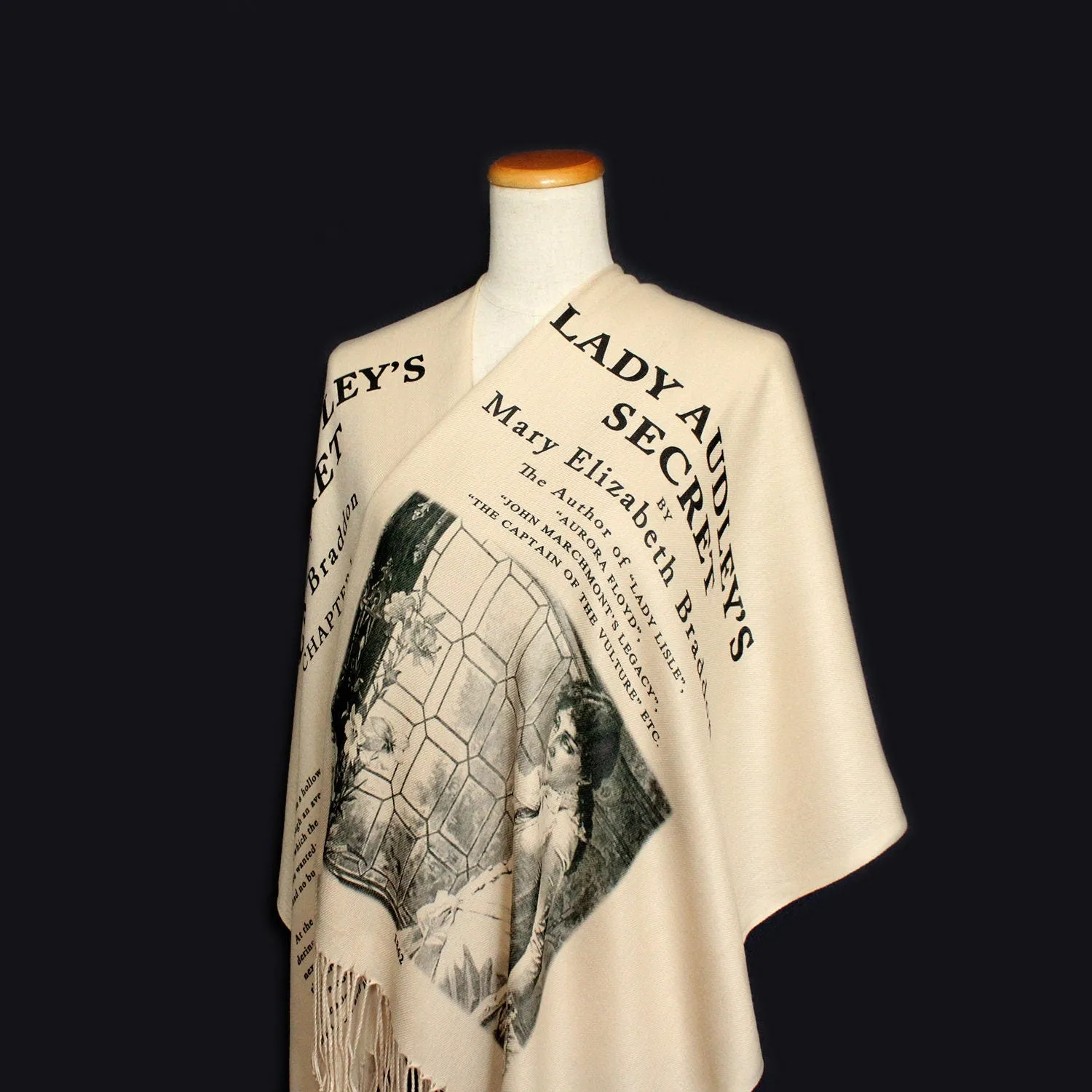 Lady Audley's Secret by Mary Elizabeth Braddon Scarf/Shawl