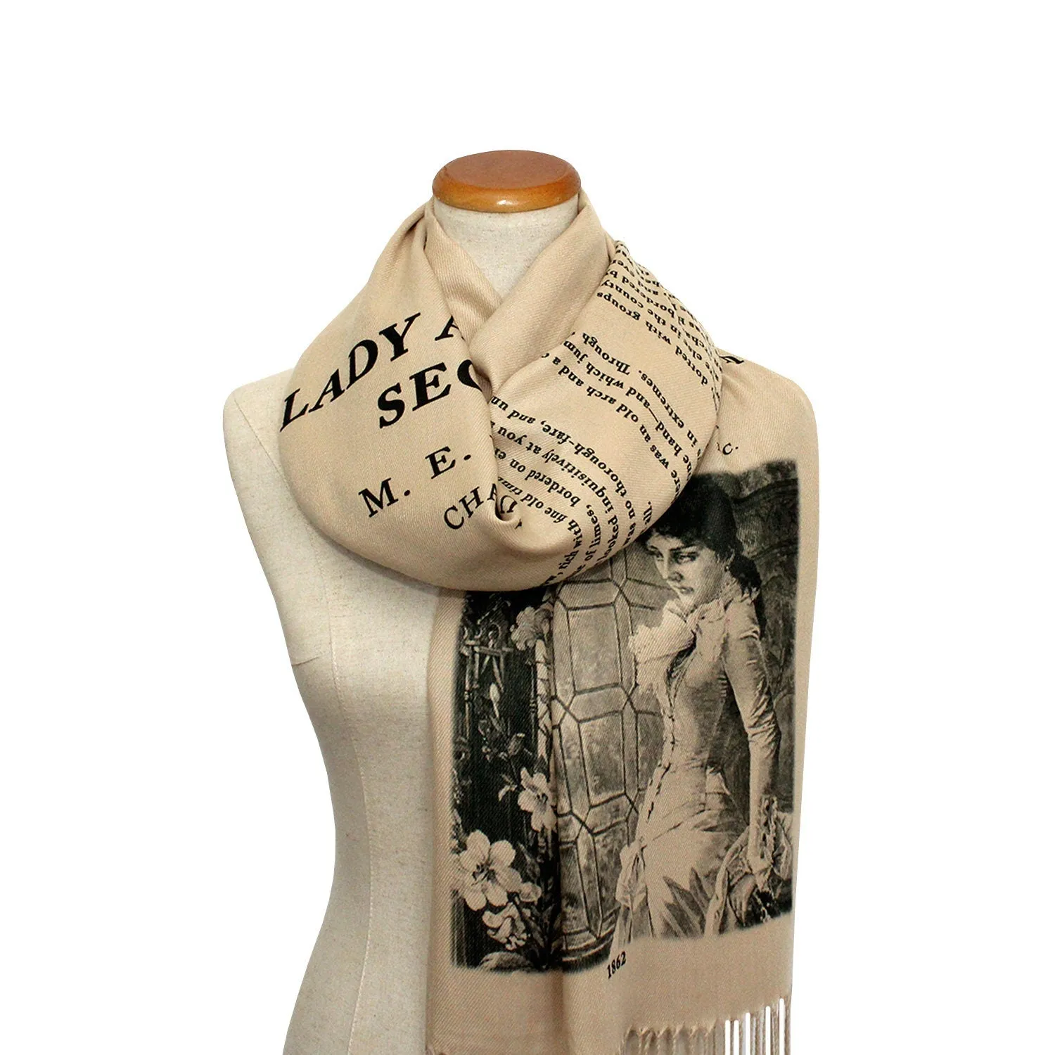 Lady Audley's Secret by Mary Elizabeth Braddon Scarf/Shawl