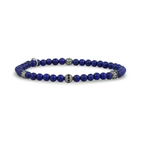Lapis Lazuli Enigma Bead Bracelet