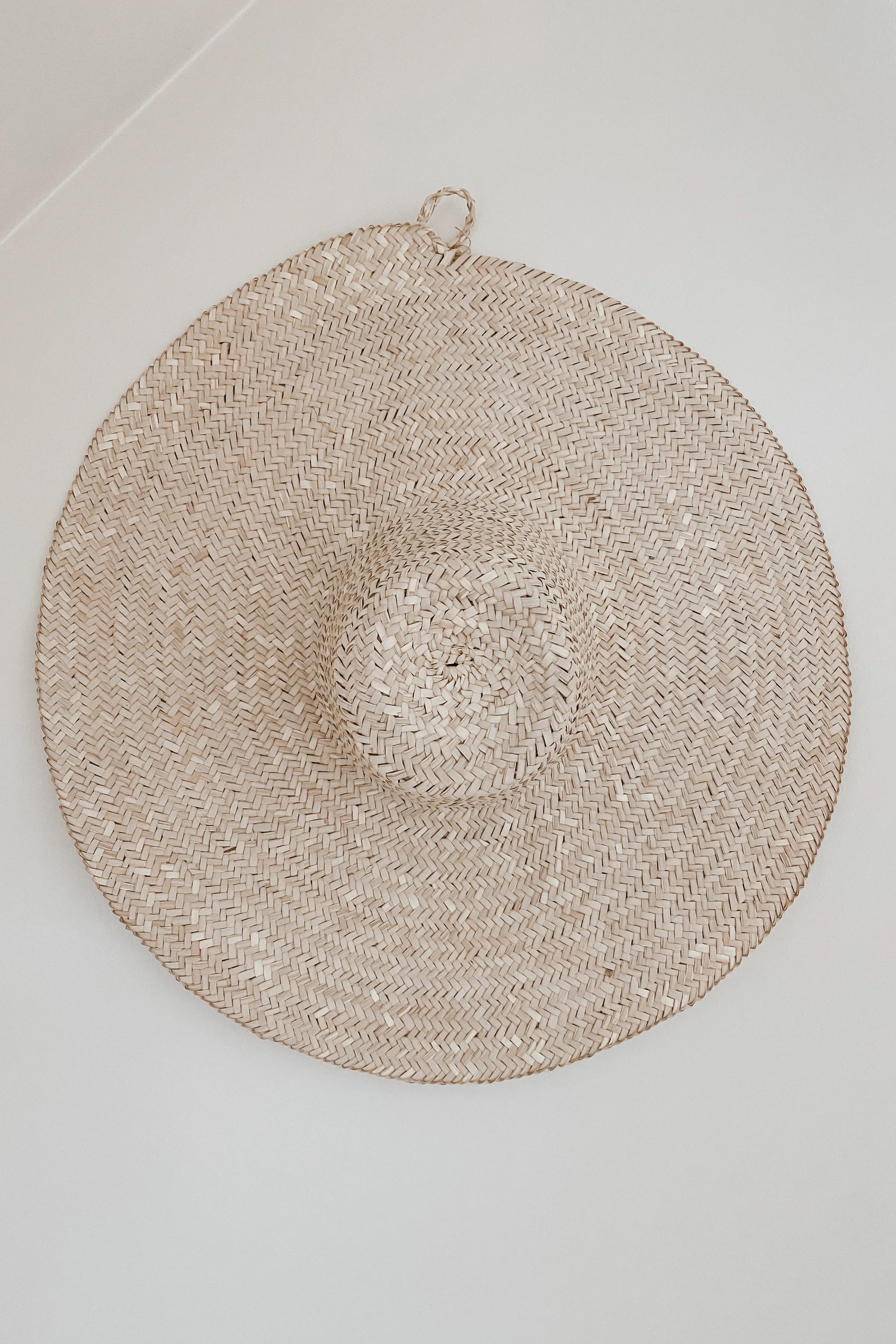 Lola Oversized Straw Hat - Natural