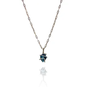 London Blue Topaz Pendant Necklace