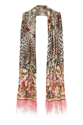 LONG WIDE EMBELLISHED SCARF ANARCHY AT ANNABELS