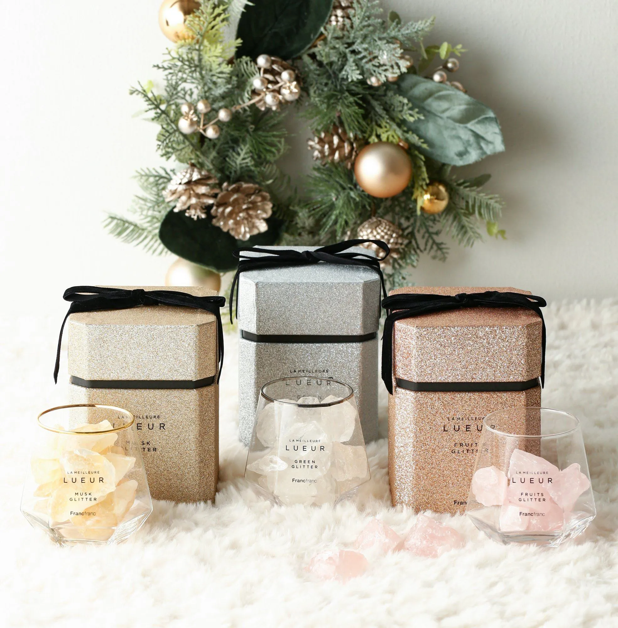 Lueur Stone Fragrance Gold
