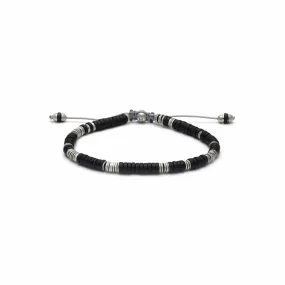 Maor Sterling Silver Black Onyx Lazuli Bracelet