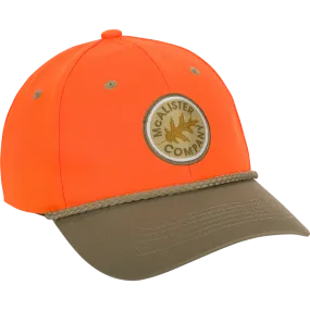 McAlister Traditional Upland Twill Cap- Blaze Orange
