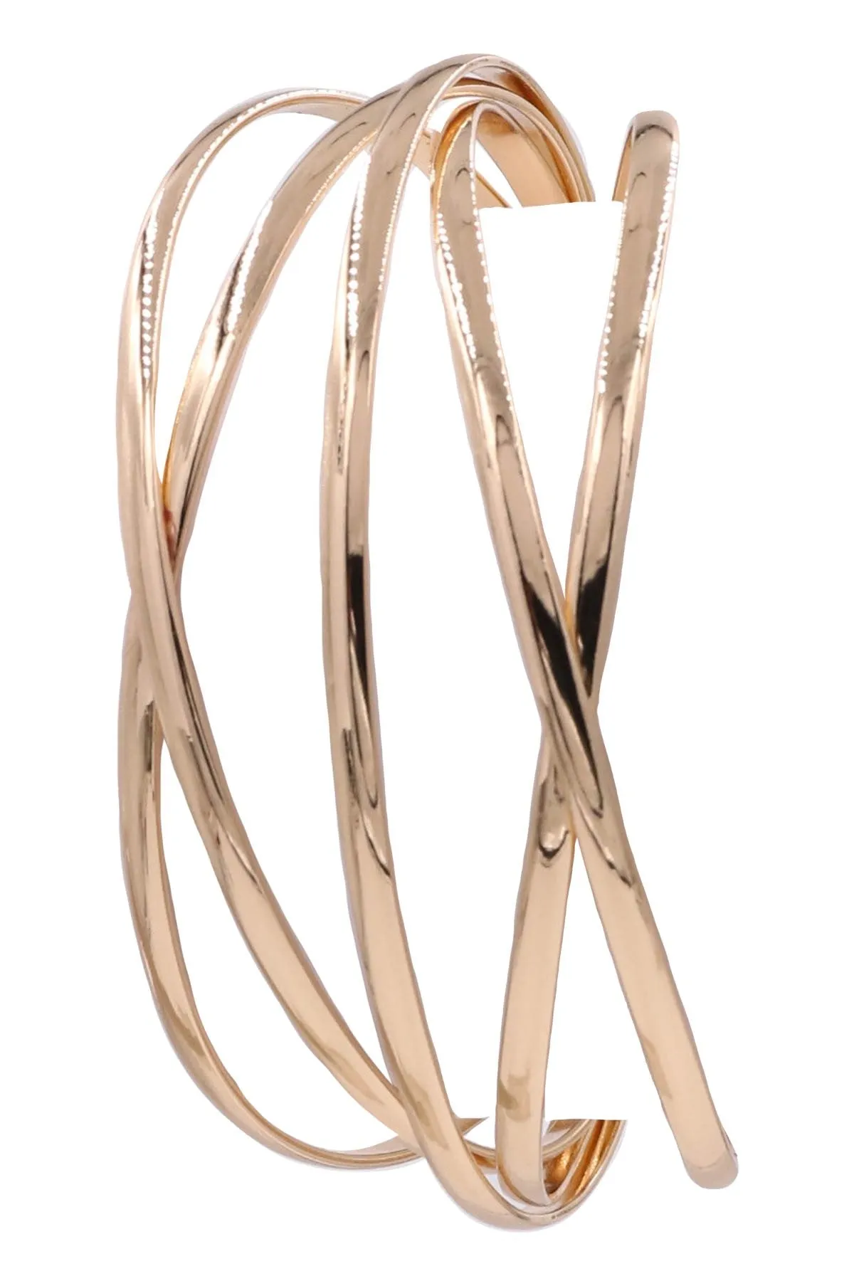 Metal Layered Cross bracelet