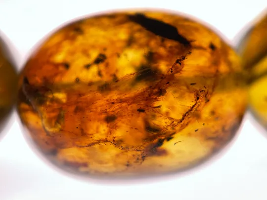 Mexican AMBER Crystal Bracelet - Beaded Bracelet, Handmade Jewelry, Healing Crystals and Stones, 48441