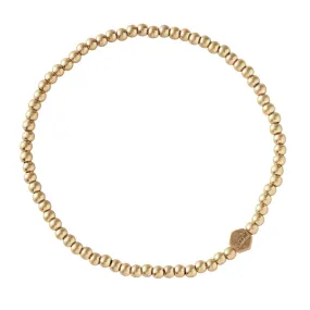 Mini Metal Stacking Bracelet - Ball Beads
