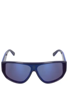 Moncler   Tronn Shield acetate mask sunglasses 