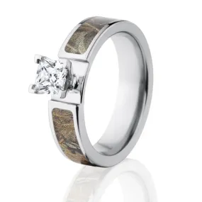 Outdoor His and Her's Ring Set, RealTree Max 4 Camo Ring Set