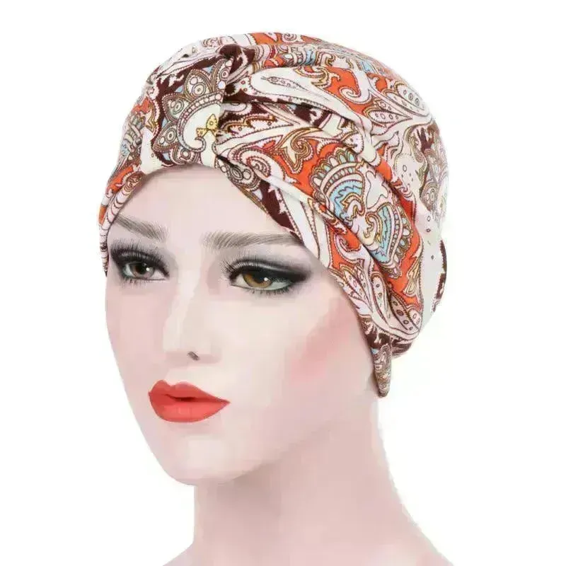 Pastoral Broken Cotton Toe Confinement Hat Arab