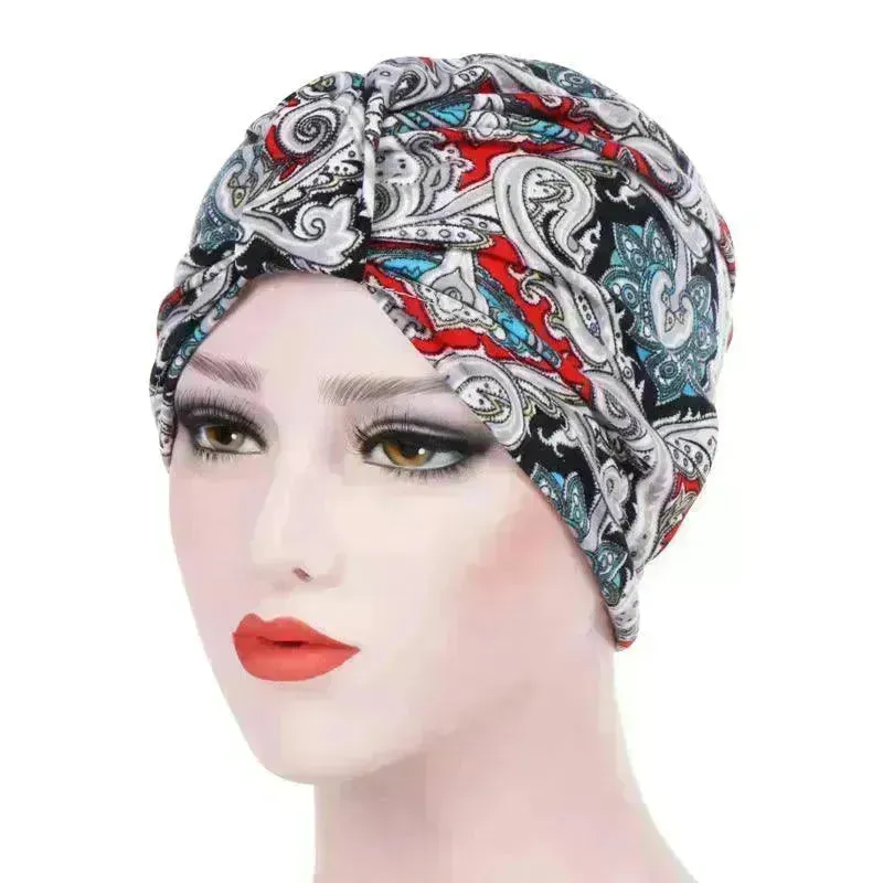 Pastoral Broken Cotton Toe Confinement Hat Arab