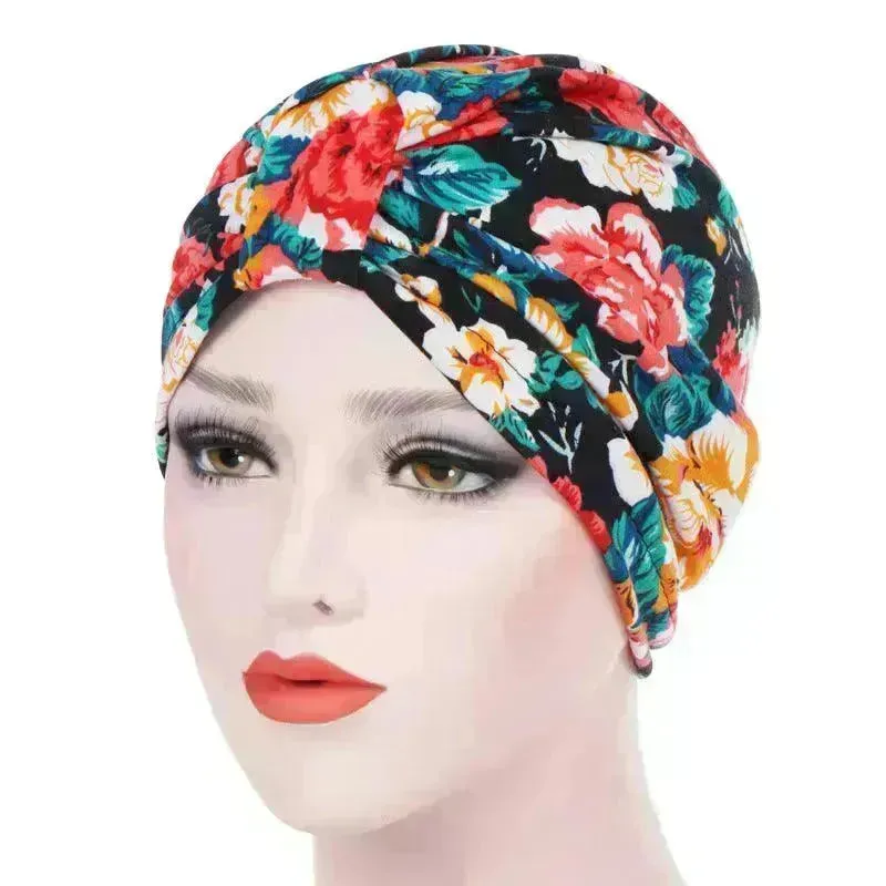 Pastoral Broken Cotton Toe Confinement Hat Arab