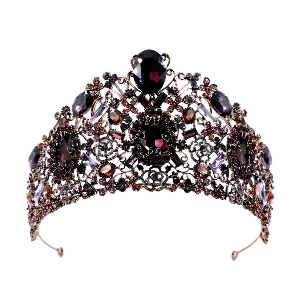 Phenomenal Luxury Purple Tiara