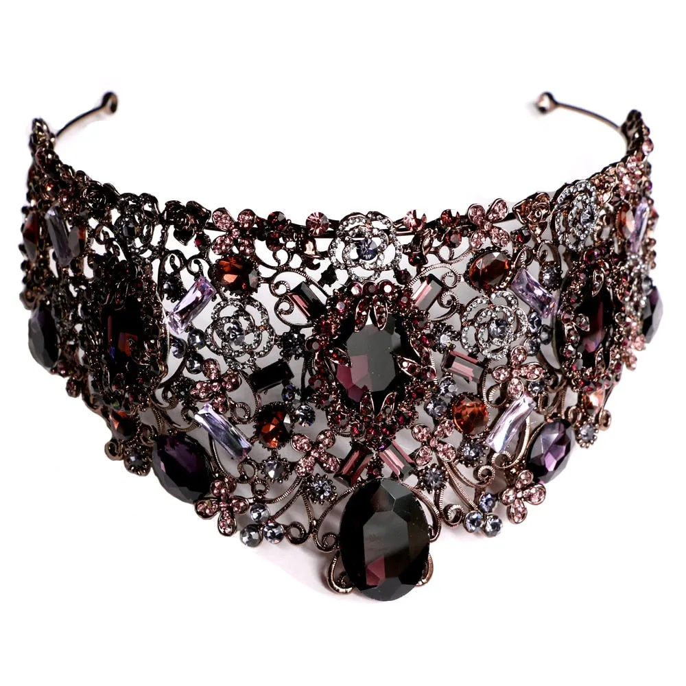 Phenomenal Luxury Purple Tiara
