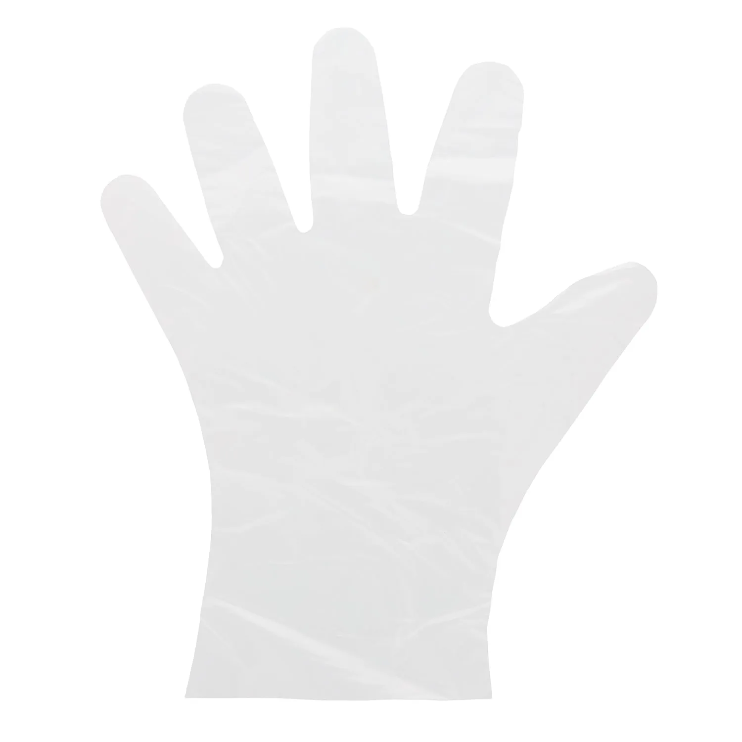 Powder-Free Poly Foodguard Embossed HDPE Gloves (S-XL), Case of 2,000