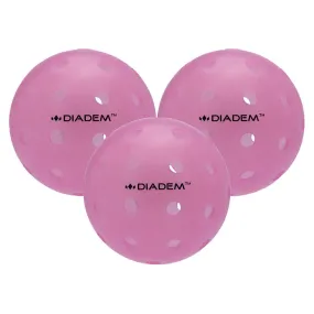 Power 3 Pack Pickleball Balls Pink