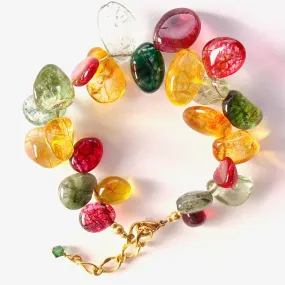 Prosperity: Multicolor Gemstone Bracelet