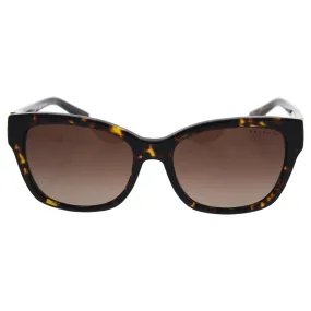 Ralph by Ralph Lauren Women's 0ra5208 Polarized Square Sunglasses, DARK TORTOISE, 55.0 mm