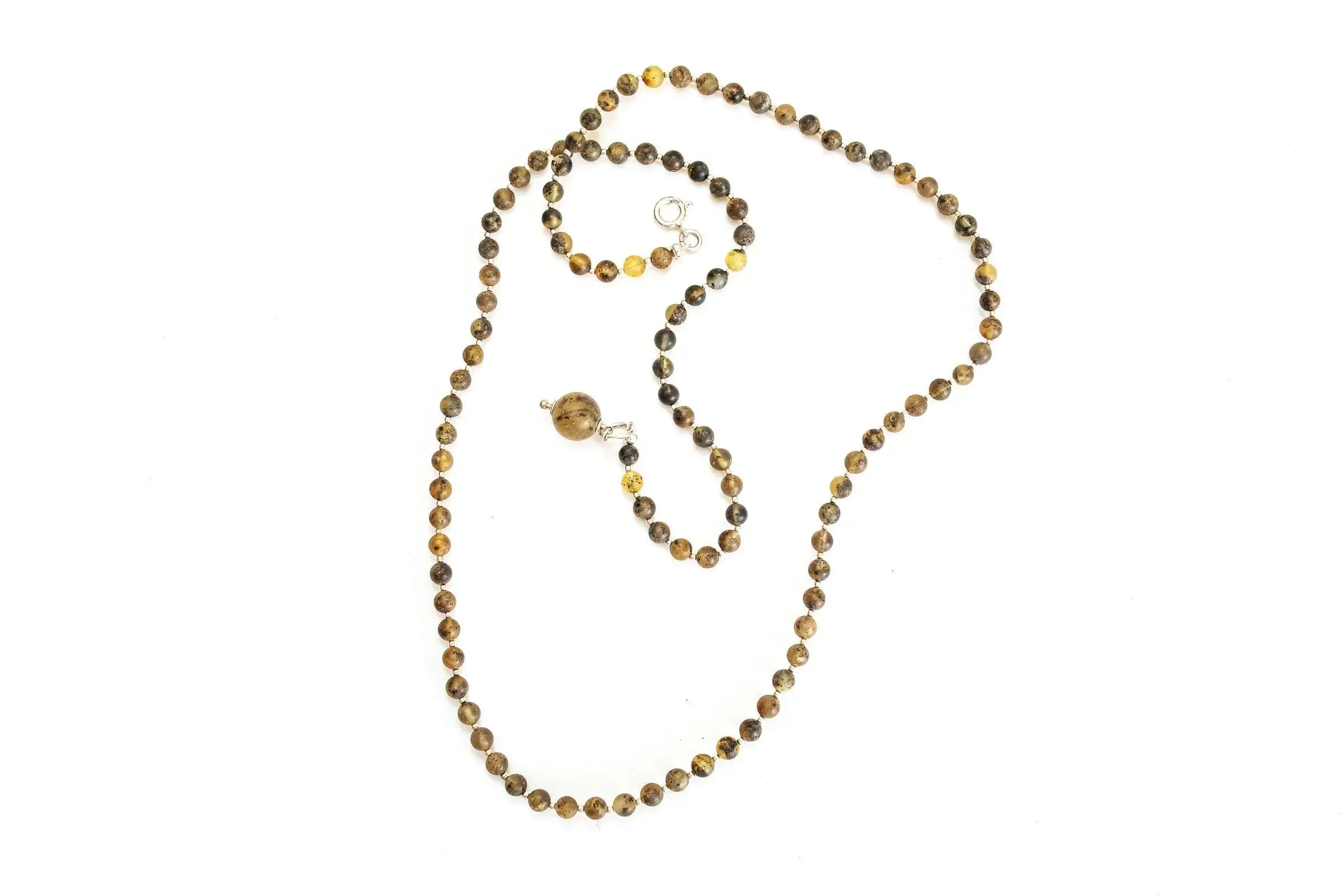 RAW Amber Sphere Bead Multi-Wear Accessory