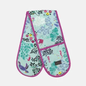 Sara Miller Underwater Double Oven Glove Turtle