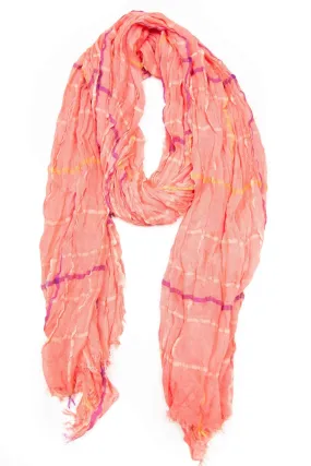 Scarf / Salmon Pink / Unisex