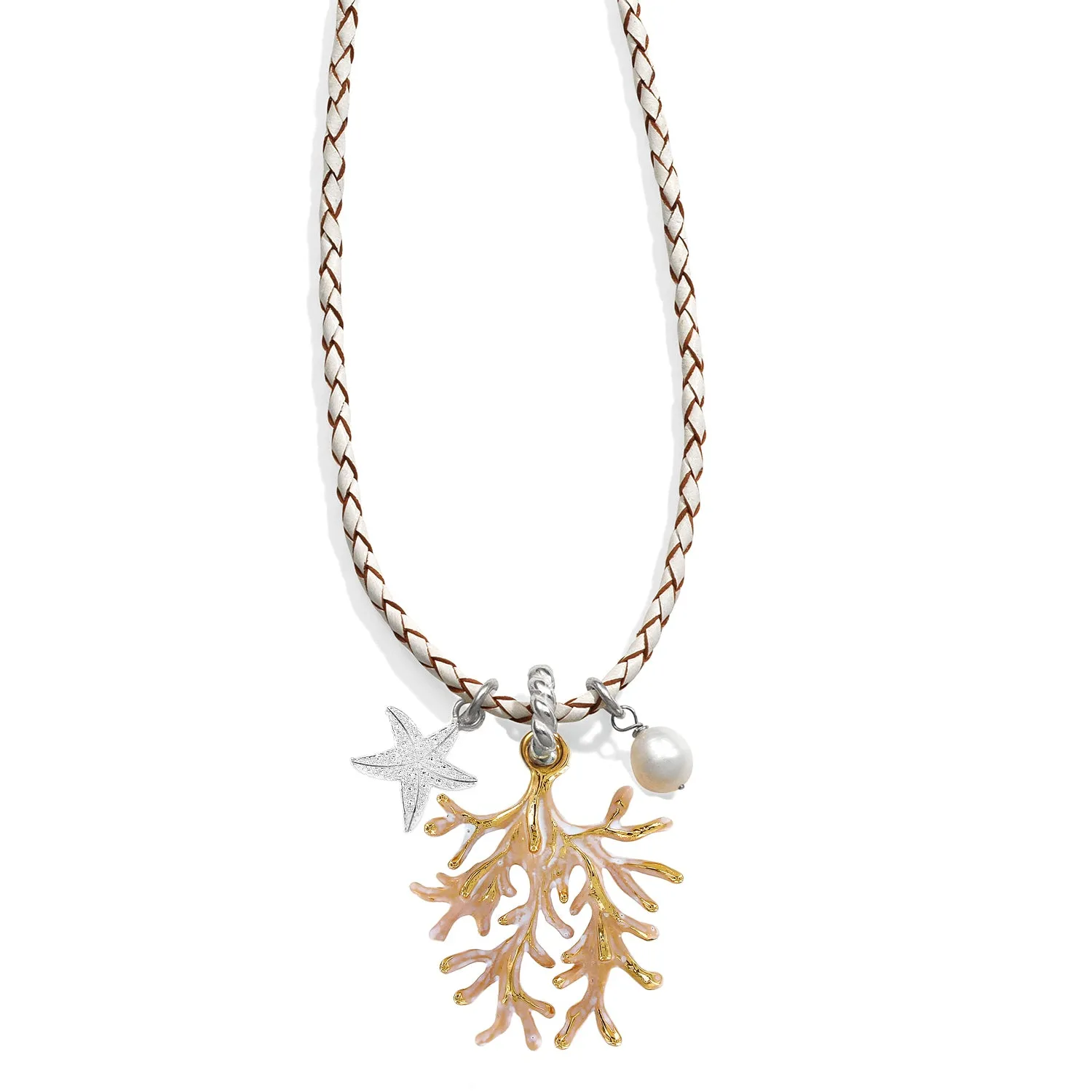 Sea Dreamer Coral Convertible Necklace