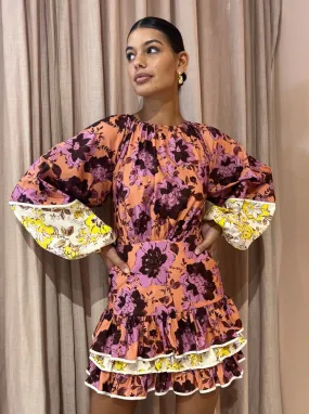 Significant Other Ana Mini Dress in Floral Mix
