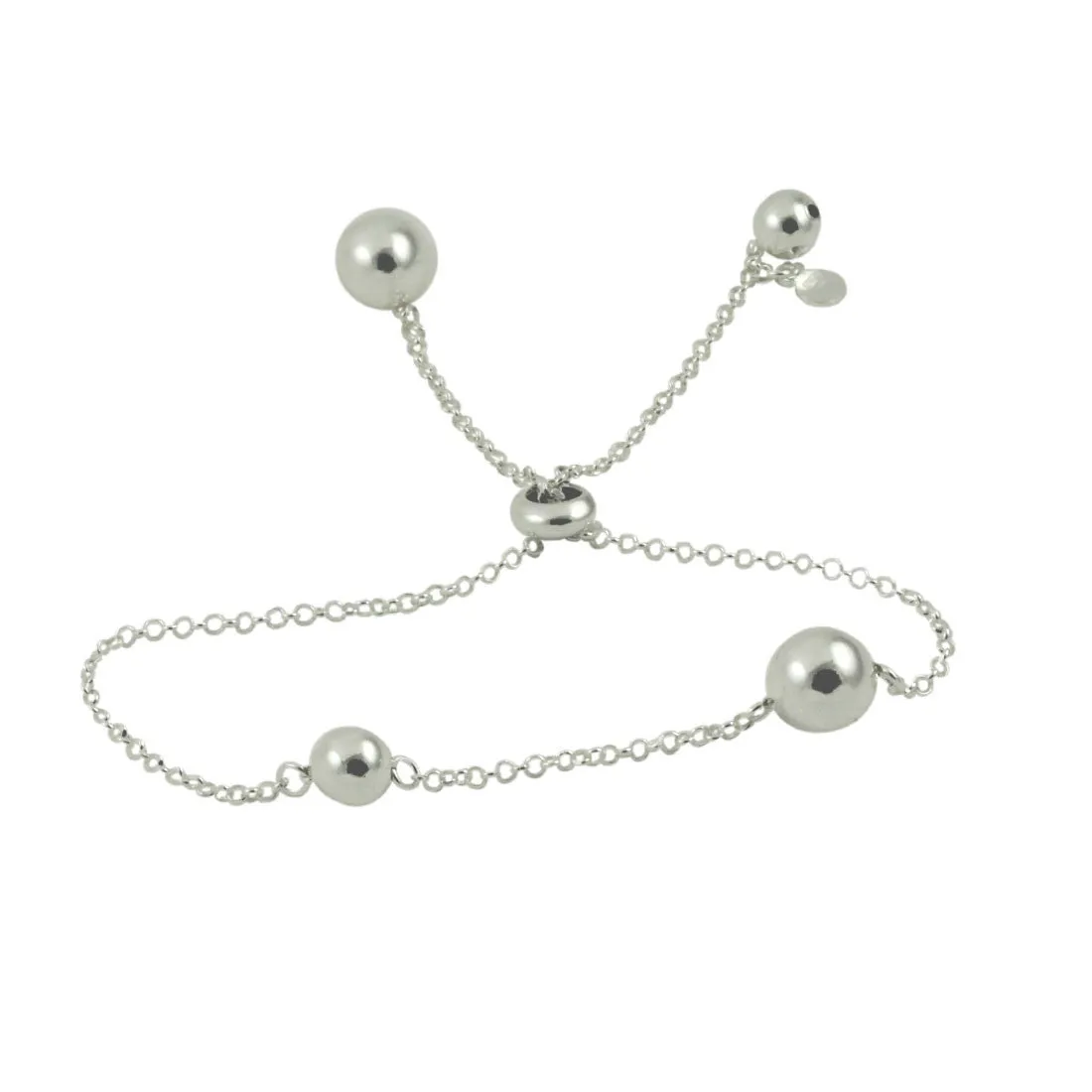 Sterling Silver Bolo Bracelet