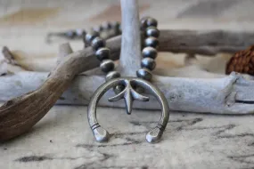 Sterling Squash Blossom Necklace
