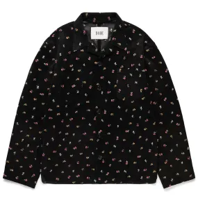 SUEDE GARDEN OVERSHIRT