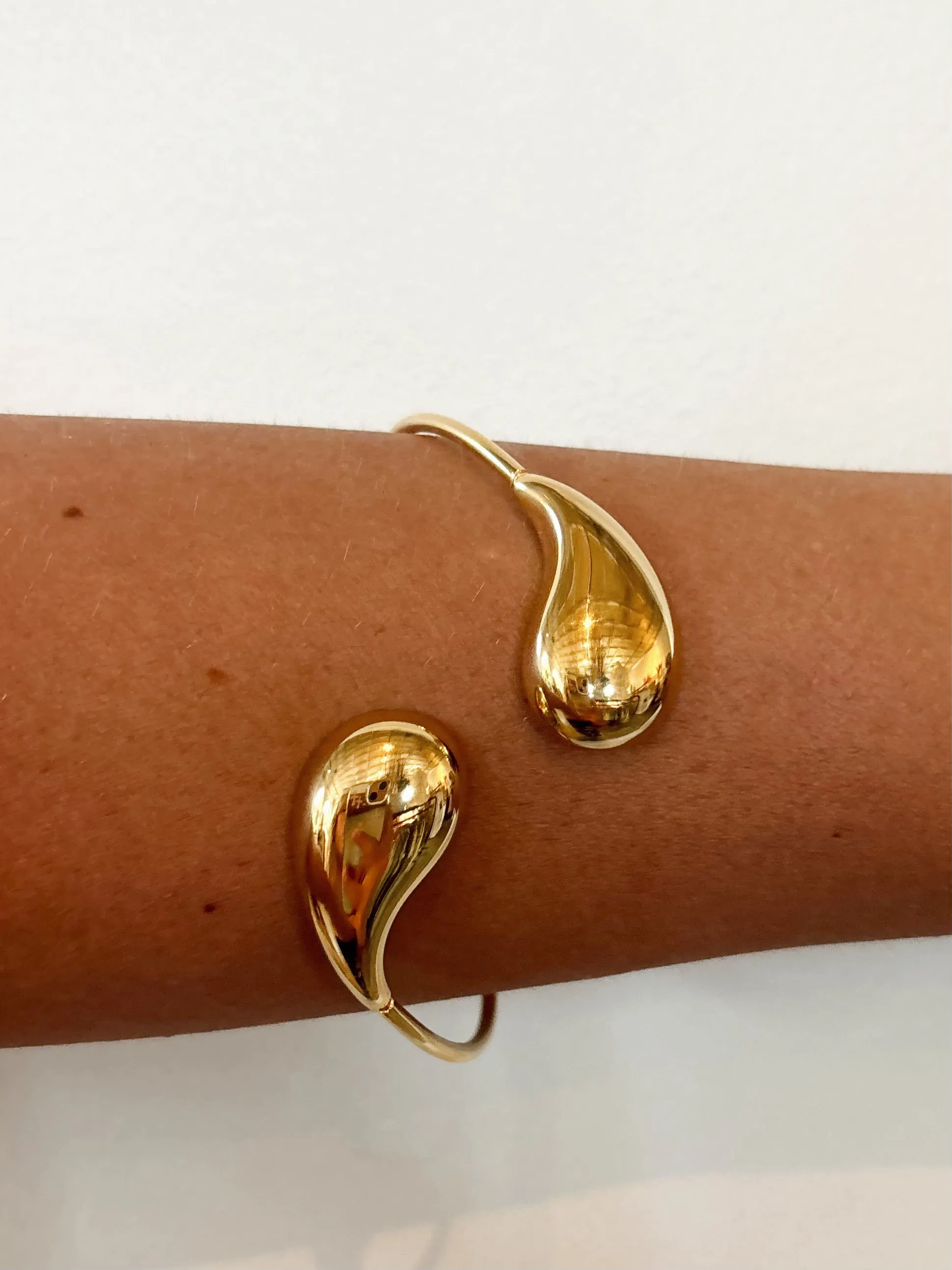 Teardrop Cuff Bracelet