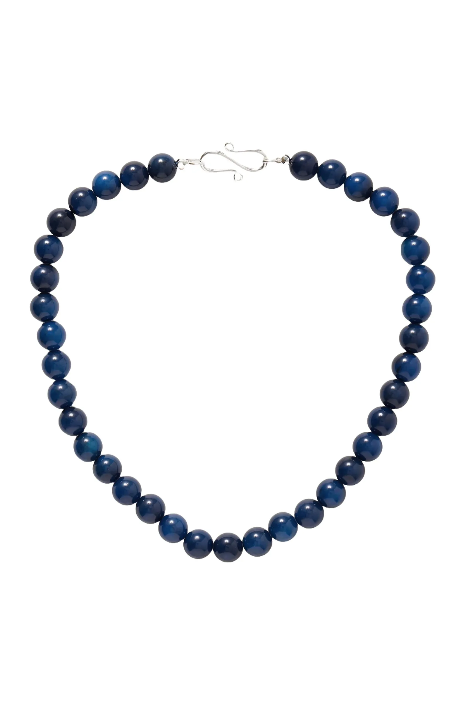 The Mary Silver-Tone Topaz Necklace