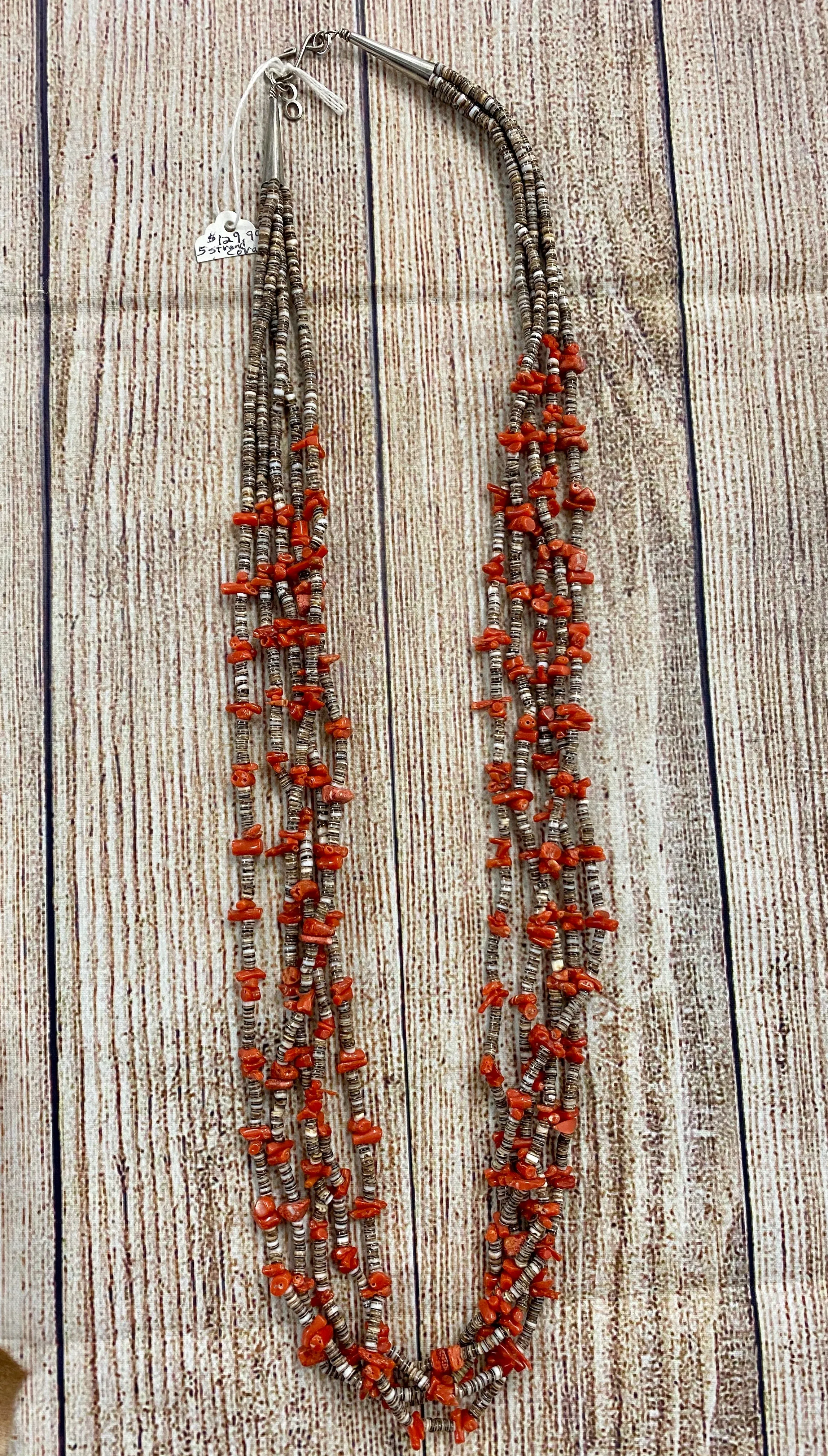 The Rebecca 30” Inch 5 Strand Necklace