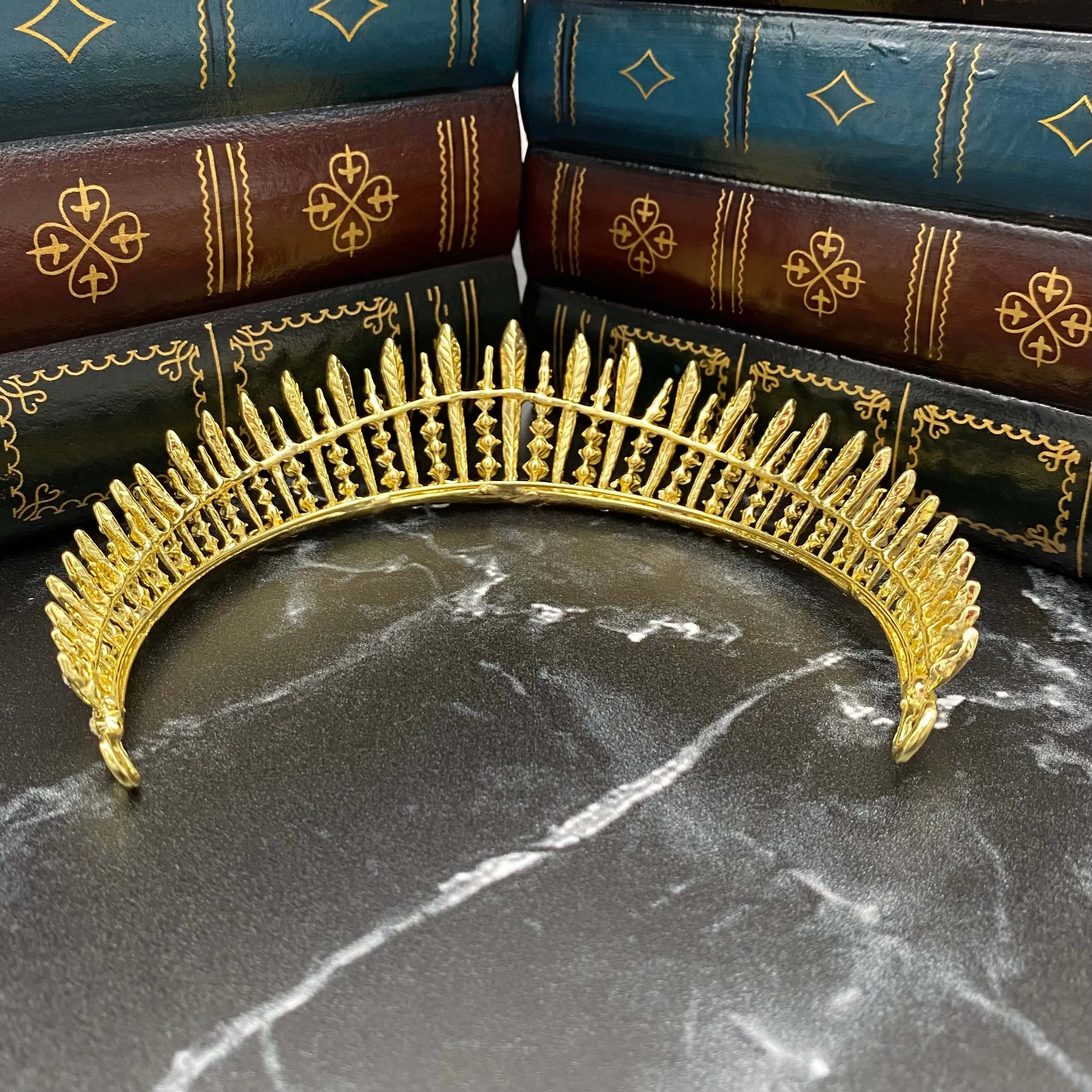 Theia’s Tiara in Gold