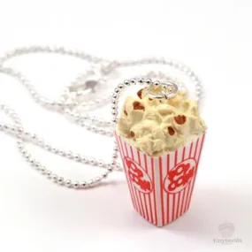 Tiny Hands Scented Buttered Popcorn Necklace