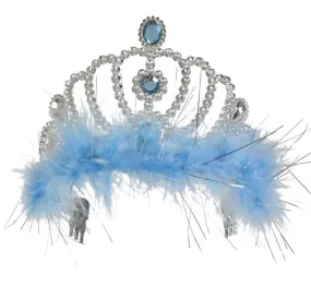 Traumhaftes Blue Ice Diadem für Kinder