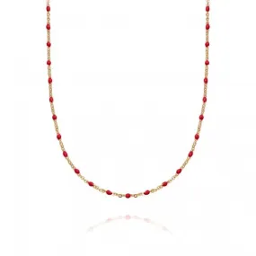 Treasures Coral Beaded Necklace BN03_GP