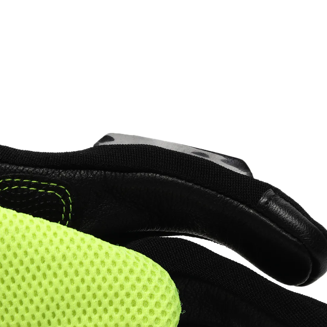 TVS Racing Xplorer Riding Gloves for Men – PVC & Carbon Protected, Touch Screen Compatible, & Visor Wiper Fingertips – Premium Bike Gloves for Riding Comfort (Neon)