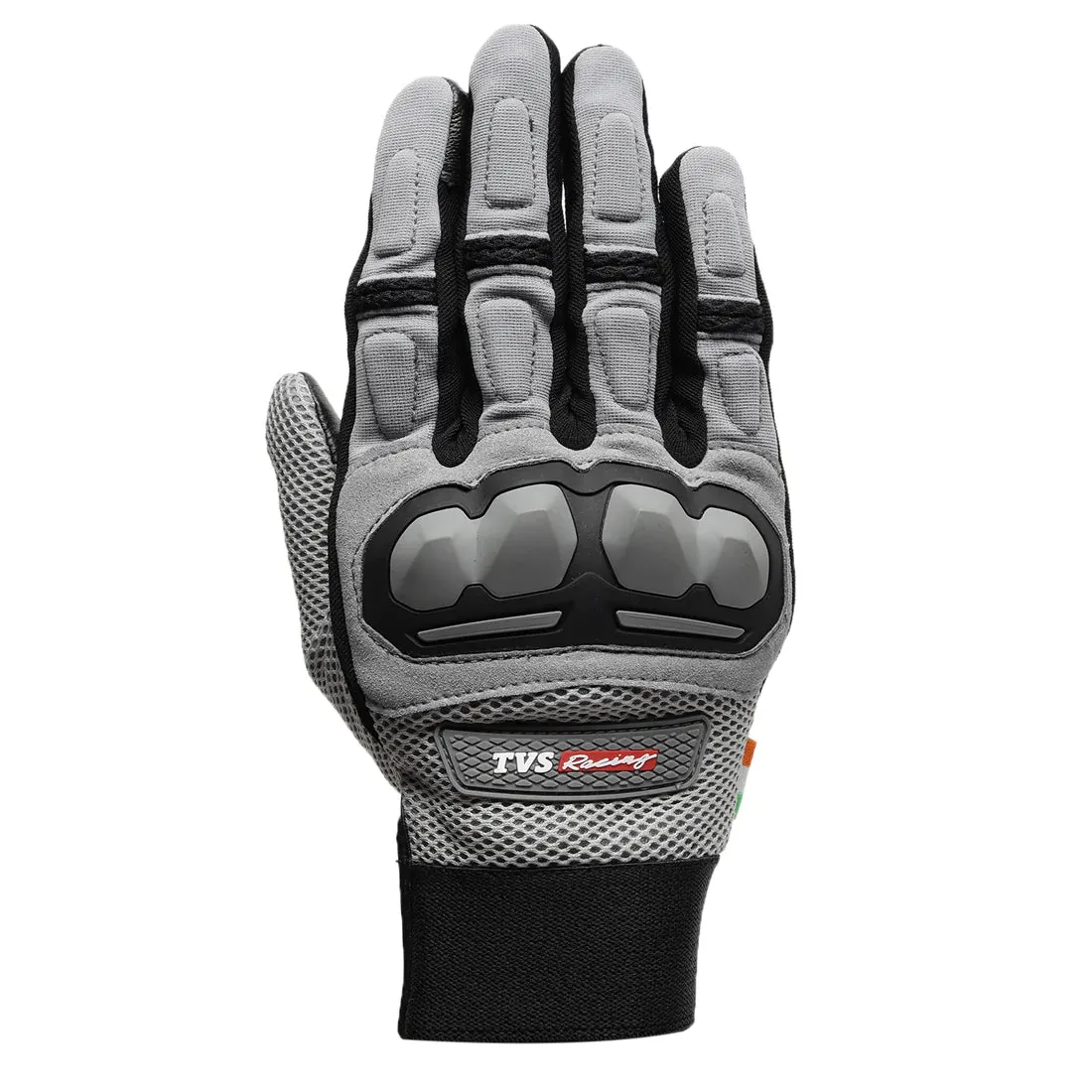 TVS Racing Xplorer Riding Gloves for Men – PVC & Carbon Protected, Touch Screen Compatible, & Visor Wiper Fingertips – Premium Bike Gloves for Riding Comfort (Neon)