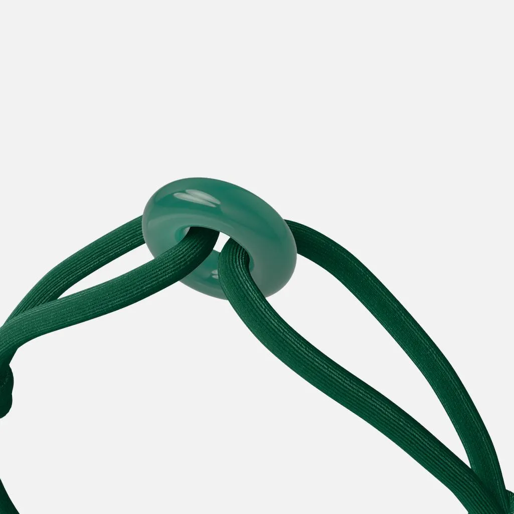 Wecord Green Soho Cord Bracelet